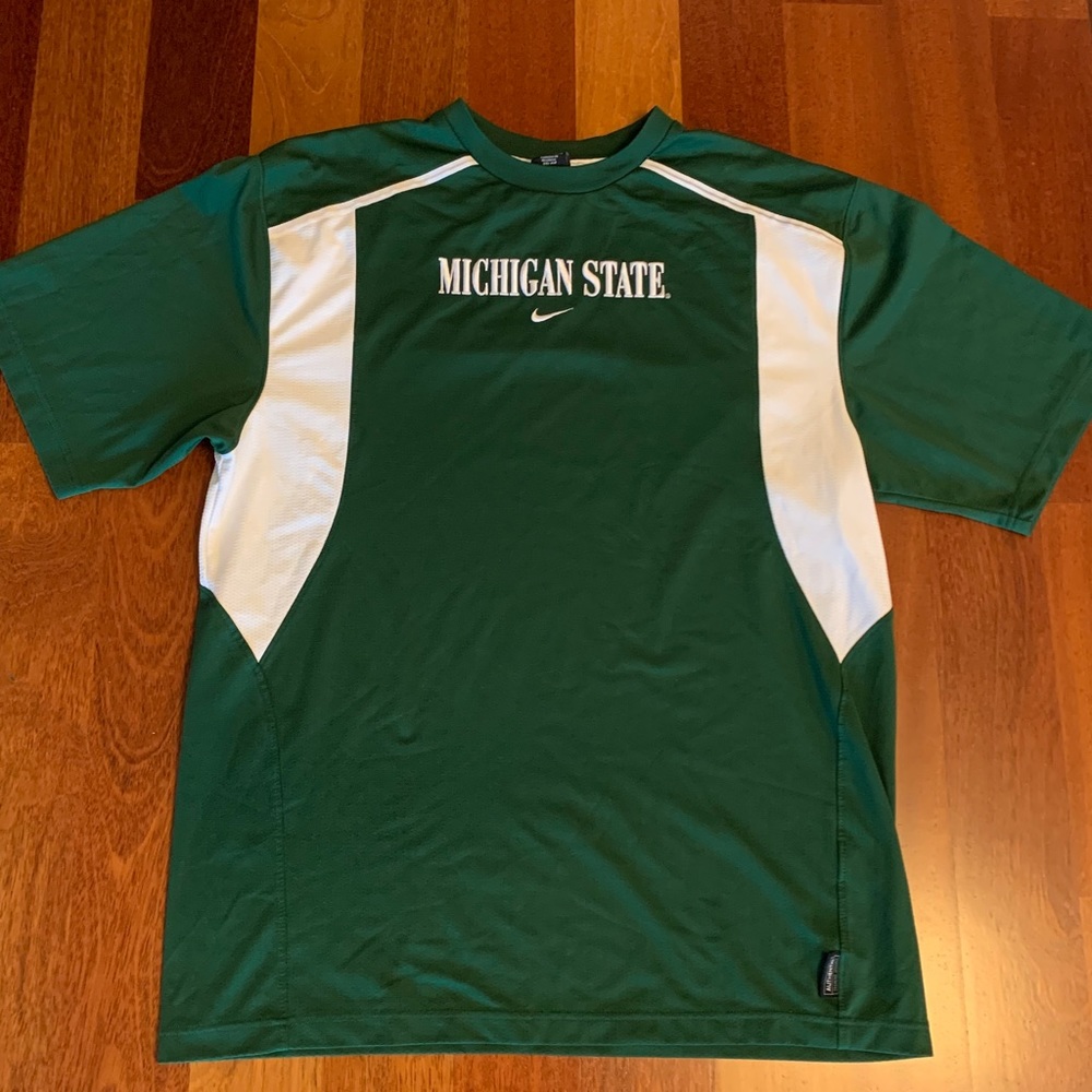 Nike Michigan St. Spartans warm up jersey